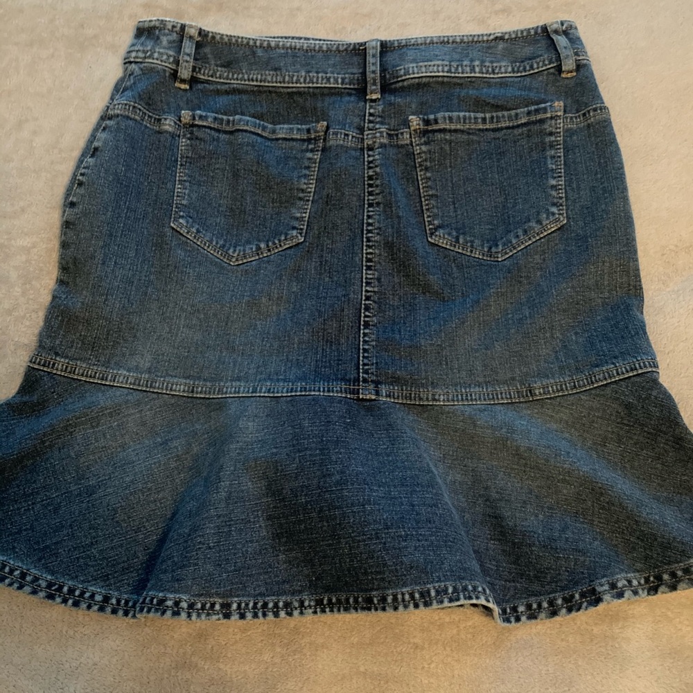 Ann Taylor loft Jean skirt